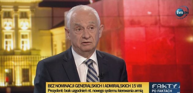 Zemke: Brak nominacji generalskich to protest prezydenta wobec tego co się dzieje w MON