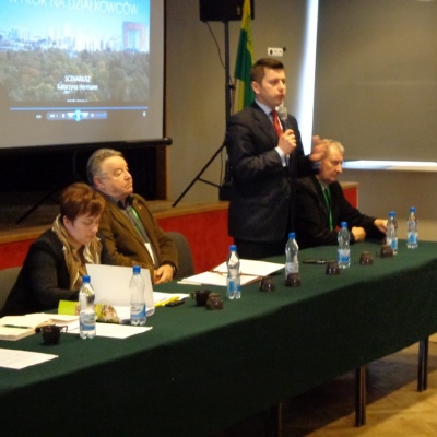 28 stycznia 2013, Spotkanie z działkowcami 