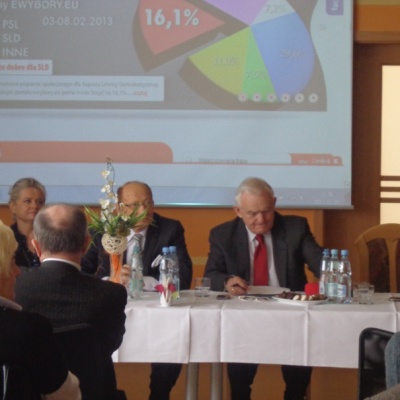 9.02.2013 r. Leszek Miller na Podkarpaciu